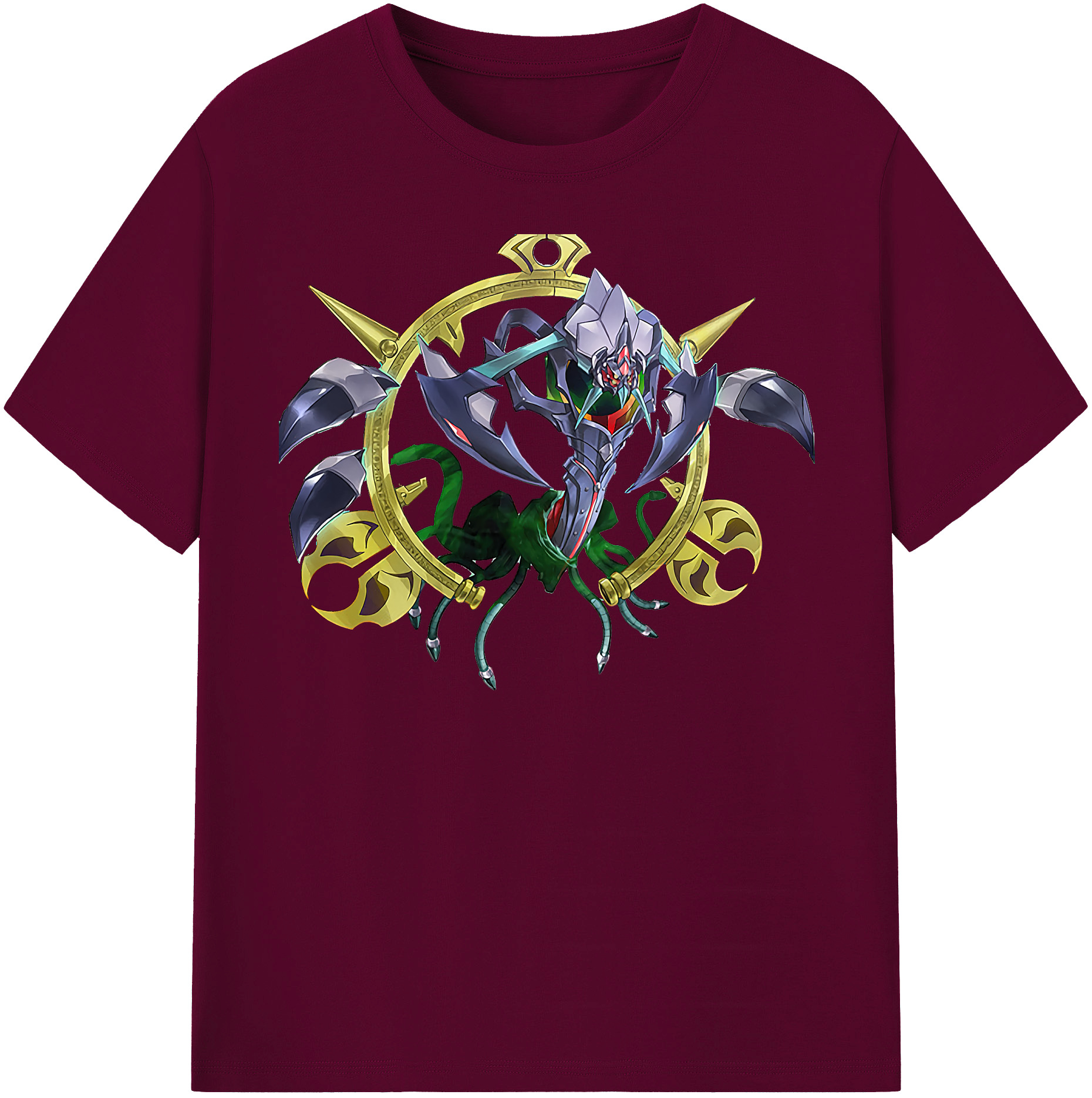 （画像用） 遊☆戯☆王 Yu-Gi-Oh! レディースカジュアルプリントTシャツ（綿100％）